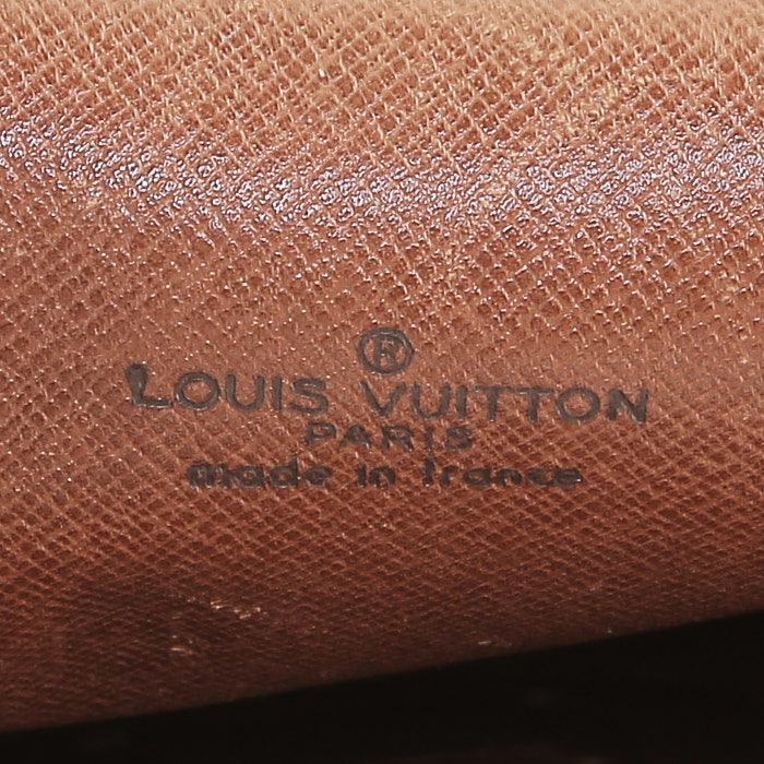 Borsa portadocumenti Louis Vuitton   in tela monogram e pelle naturale - Detail D3