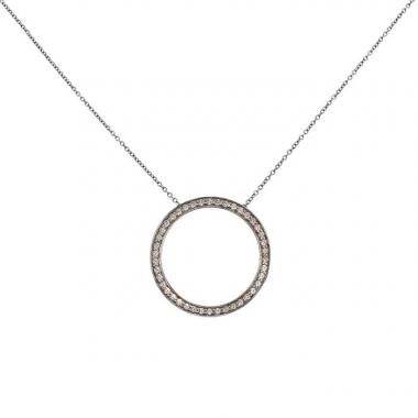 Collana Tiffany & Co  in platino e diamanti
