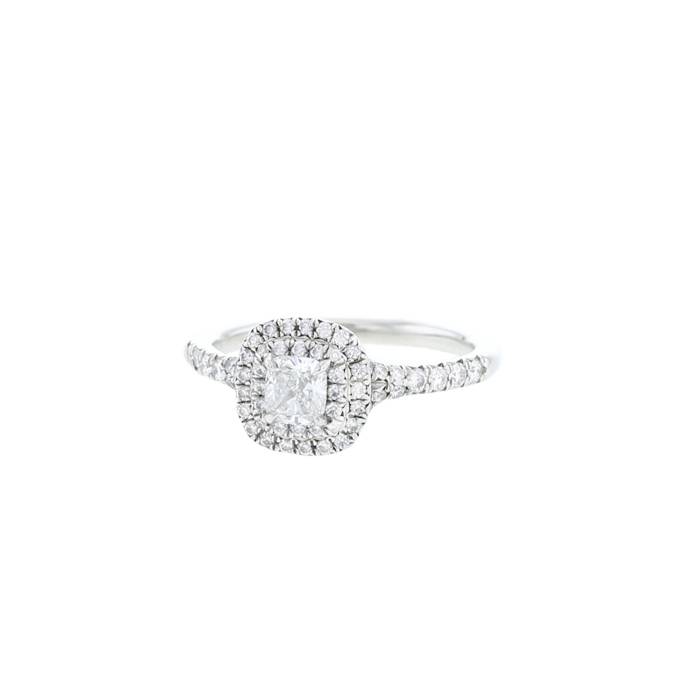 Tiffany & Co Soleste ring in platinium and diamonds - 00pp
