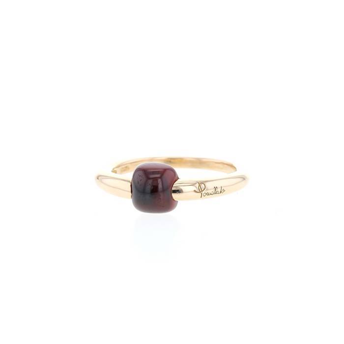 Pomellato M'ama Non M'ama ring in pink gold and garnet - 00pp