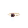 Pomellato M'ama Non M'ama ring in pink gold and garnet - 00pp thumbnail