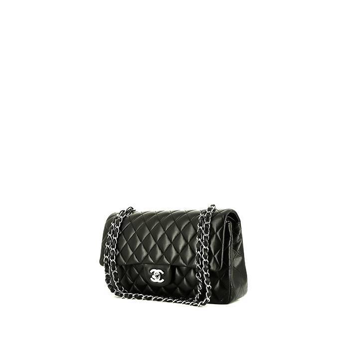 Bolso de mano Chanel  Timeless en cuero acolchado negro - 00pp