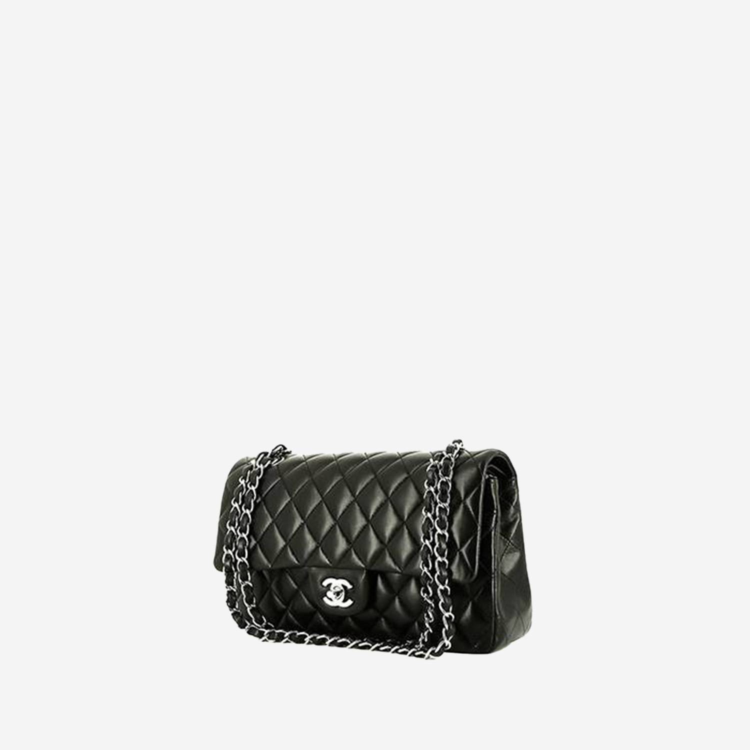 Sac à main Chanel  Timeless Classic en cuir matelassé noir
