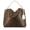 Borsa Louis Vuitton  Graceful in tela monogram marrone e pelle naturale - 360 thumbnail