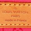 Shopping bag Louis Vuitton Neverfull modello medio in tela monogram marrone a fiori e pelle naturale - Detail D3 thumbnail