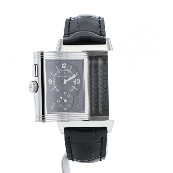 Reloj Jaeger-LeCoultre Reverso-Duoface de acero Ref: 272854 Circa 2000 - Detail D2