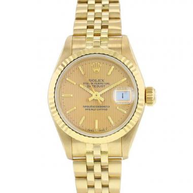Montre Rolex Datejust Lady en or jaune Ref: Rolex - 69178  Vers 1988