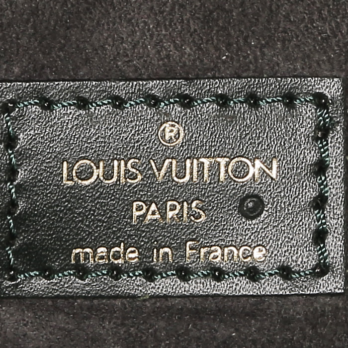 Sac de voyage Louis Vuitton  Kendall en cuir taiga vert - Detail D3