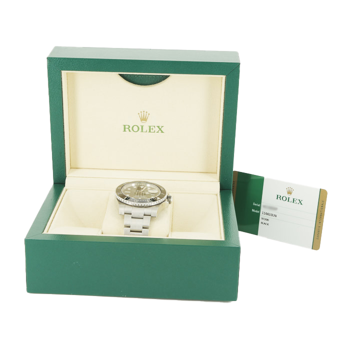 Montre Rolex Submariner Date en acier Ref: Rolex - 116610  Vers 2016