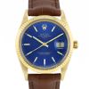 Reloj Rolex Oyster Perpetual Date de oro amarillo Circa 1986 - 00pp thumbnail