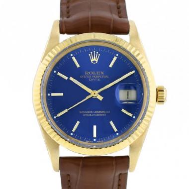 Orologio Rolex Oyster Perpetual Date in oro giallo Circa 1986