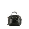 Balenciaga  Blanket Square handbag  in black leather - 360 thumbnail