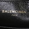Balenciaga  Blanket Square handbag  in black leather - Detail D4 thumbnail