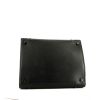 Celine  Cabas Phantom shopping bag  in black grained leather - Detail D4 thumbnail