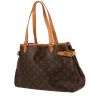 Louis Vuitton  Batignolles handbag  in brown monogram canvas  and natural leather - 00pp thumbnail