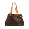 Louis Vuitton  Batignolles handbag  in brown monogram canvas  and natural leather - 360 thumbnail