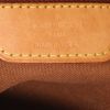 Louis Vuitton  Batignolles handbag  in brown monogram canvas  and natural leather - Detail D2 thumbnail