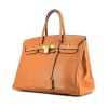 Bolso de mano Hermès  Birkin 35 cm en cuero epsom color oro - 00pp thumbnail