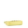 Celine  Claude handbag  in yellow leather - Detail D4 thumbnail