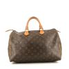 Louis Vuitton  Speedy 35 handbag  monogram canvas  and natural leather - 360 thumbnail
