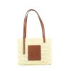 Loewe  Basket bag shopping bag  in beige raphia - 360 thumbnail