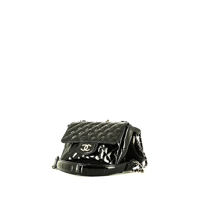 Chanel Timeless classic Jumbo bag in black lamb leather  Style Code A58600