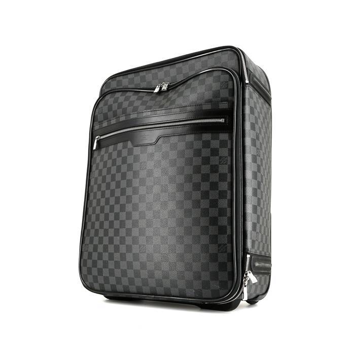 Valise Louis Vuitton Pégase légère 45 en cuir épi noir