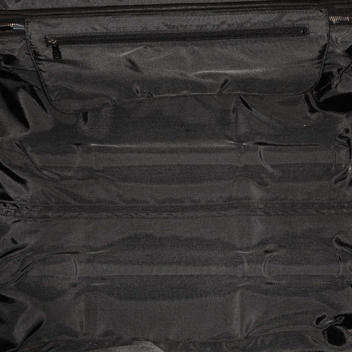 Valise Louis Vuitton  Pegase en toile damier gris Graphite et cuir noir - Detail D2