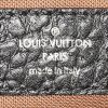 Louis Vuitton   handbag  in brown and black canvas  and black leather - Detail D3 thumbnail