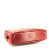 Borsa portadocumenti Hermès  Eiffel in pelle box rossa - Detail D4 thumbnail