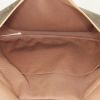 Louis Vuitton  Saumur medium model  shoulder bag  in brown monogram canvas  and natural leather - Detail D2 thumbnail
