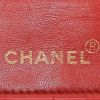 Chanel  Vintage shoulder bag  in red quilted leather - Detail D3 thumbnail