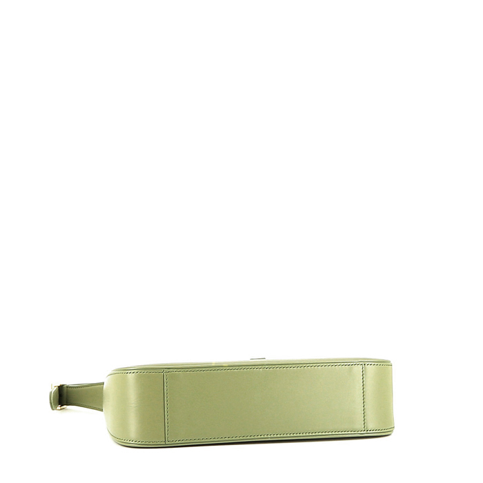 Saint Laurent  5 à 7 handbag  in green leather - Detail D4