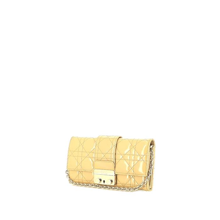 Dior  Miss Dior Promenade pouch  in beige leather cannage - 00pp