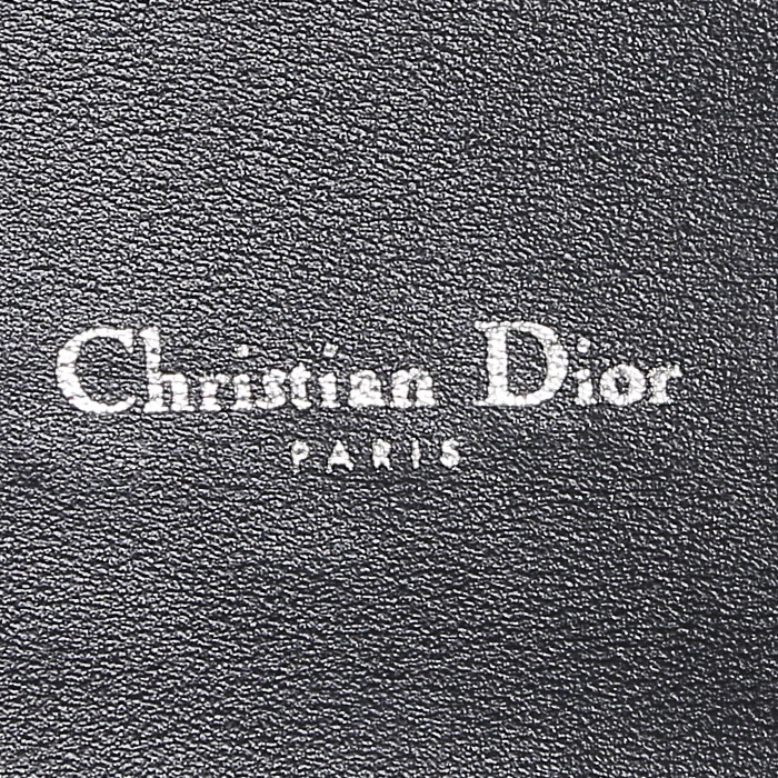 Pochette Dior  Promenade en tweed bleu et noir - Detail D3