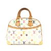 Louis Vuitton  Trouville handbag  in multicolor and white monogram canvas  and natural leather - 360 thumbnail