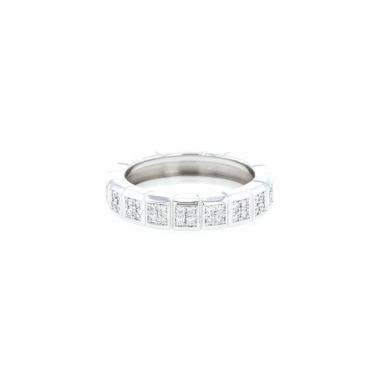 Chopard Ice Cube wedding ring in white gold and diamonds