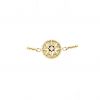 Sortija flexible Dior Rose des vents de oro amarillo, nácar y diamante - 360 thumbnail