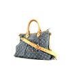 Louis Vuitton  Pleaty handbag  in blue monogram denim canvas  and natural leather - 00pp thumbnail