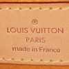 Sac à main Louis Vuitton  Pleaty en toile denim monogrammée bleue et cuir naturel - Detail D4 thumbnail