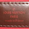 Borsa a tracolla Louis Vuitton  Bloomsbury in tela cerata con motivo a scacchi ebano e pelle lucida marrone - Detail D3 thumbnail