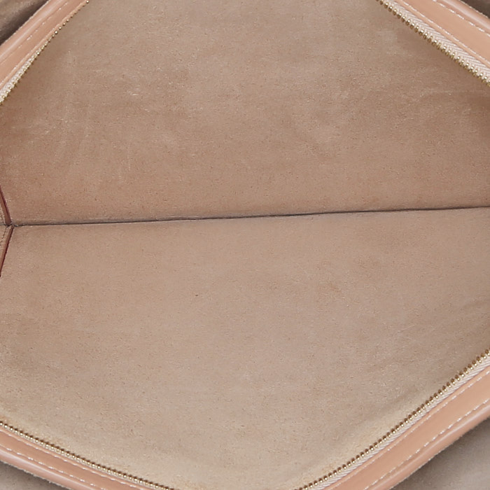 Pochette Celine  Compagnon en cuir rose et rouge - Detail D2