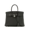 Hermès  Birkin 30 cm handbag  in blue Caban togo leather - 360 thumbnail