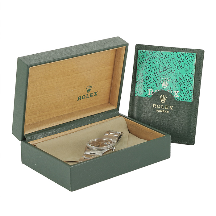 Montre Rolex Oyster Perpetual Date en acier Ref: Rolex - 15210  Vers 1996 - Detail D2