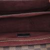 Louis Vuitton  Vavin small model  handbag  in ebene damier canvas  and burgundy leather - Detail D3 thumbnail