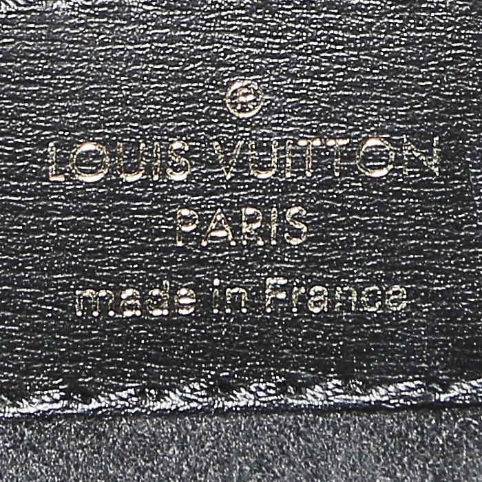 Sac cabas Louis Vuitton  Onthego grand modèle  en toile jacquard deux tons noire et blanche - Detail D4