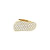 Chaumet Hommage à Venise ring in yellow gold and diamonds - 00pp thumbnail