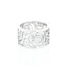 Chanel Camélia Fil ring in white gold - 360 thumbnail