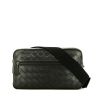 Bottega Veneta   clutch-belt  in black intrecciato leather  and black leather - 360 thumbnail