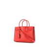 Saint Laurent  Sac de jour Baby shoulder bag  in red grained leather - 00pp thumbnail